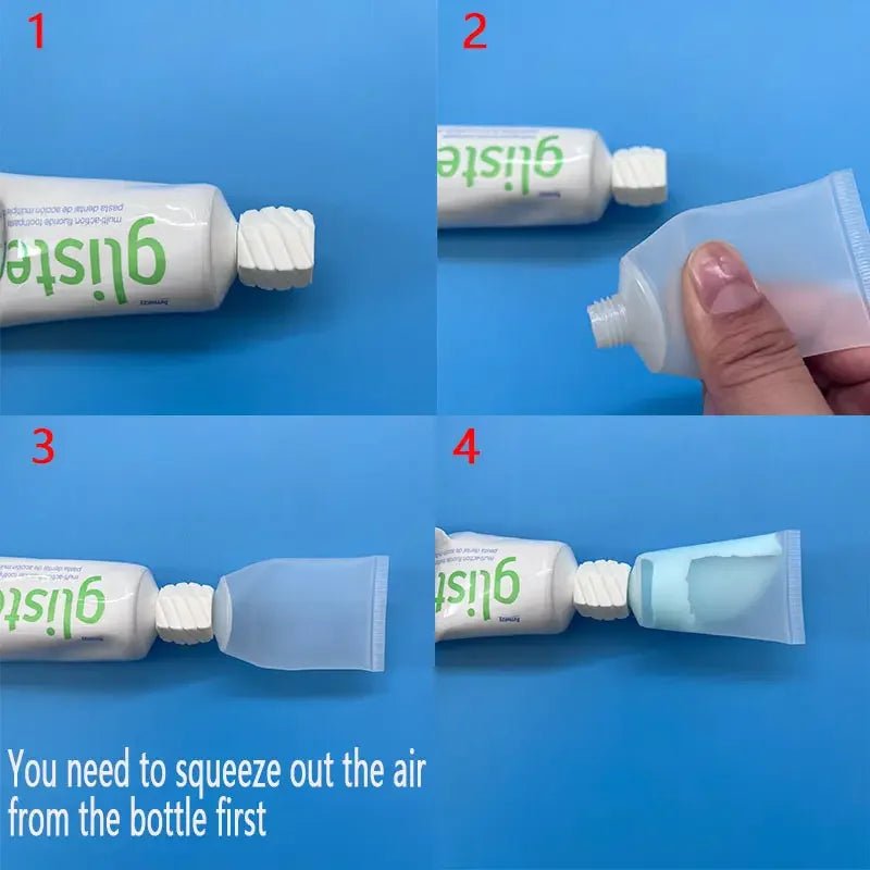 3pcs 30ml Travel Bottles + Adapters | Leak - Proof Toiletry Set for Travel, Carry - On - Skybound Travel