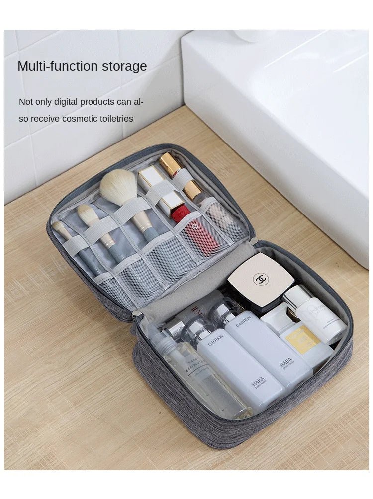 Cable Storage Bag Waterproof Digital Electronic Organizer Portable USB Data Line Charger Plug Storage Bag Travel Cable Organizer - Skybound Travel