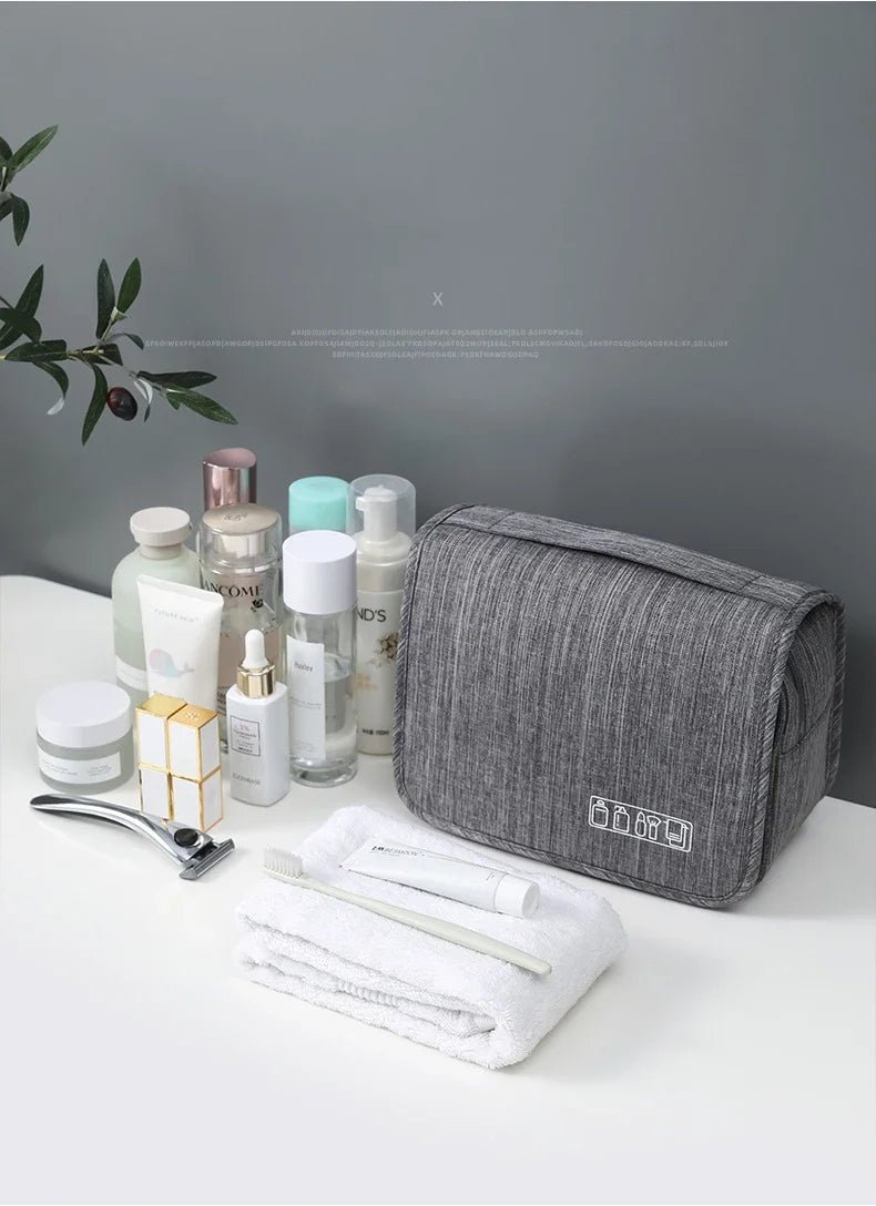 Men's Oxford Fabric Portable Toiletries Bag Organizer Travel Storage Pouch - Skybound Travel