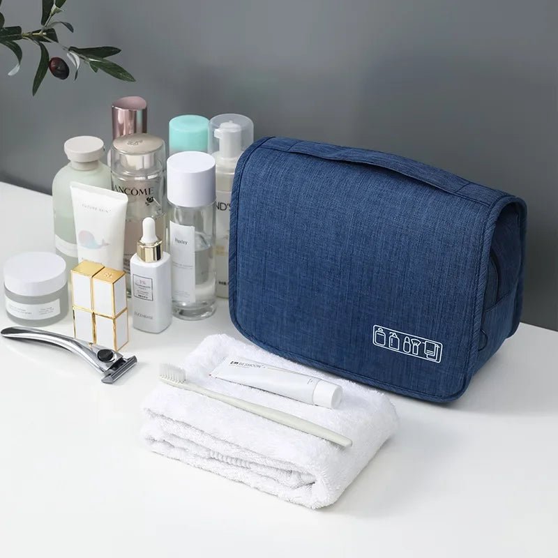 Men's Oxford Fabric Portable Toiletries Bag Organizer Travel Storage Pouch - Skybound Travel