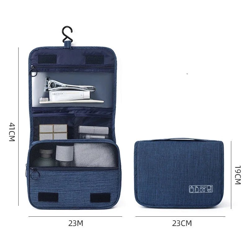 Men's Oxford Fabric Portable Toiletries Bag Organizer Travel Storage Pouch - Skybound Travel