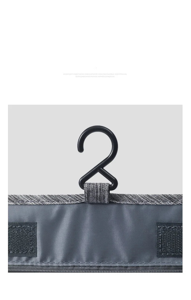 Men's Oxford Fabric Portable Toiletries Bag Organizer Travel Storage Pouch - Skybound Travel