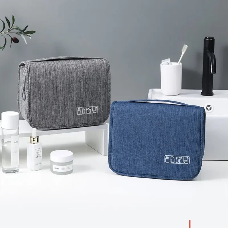 Men's Oxford Fabric Portable Toiletries Bag Organizer Travel Storage Pouch - Skybound Travel